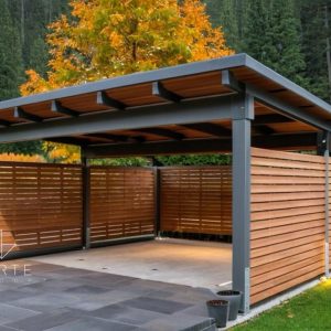 Wiata garażowa 700x600 PREMIUM SOLAR