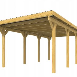 WIATA GARAŻOWA 326x698cm PŁYTA PVC